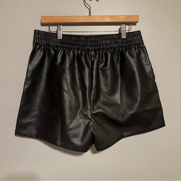 NWT Altar’d State Leather Shorts in Black - Picture 3 of 5